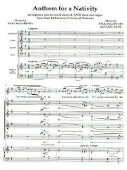 Anthem for a Nativity.